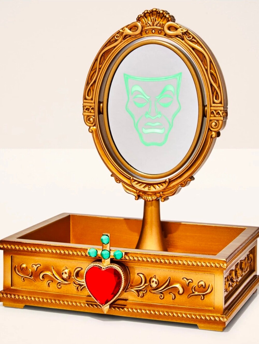 NIB Bath & Body Works  Disney Villain Evil Queen Light Up Tray w/ Mirror Vanity